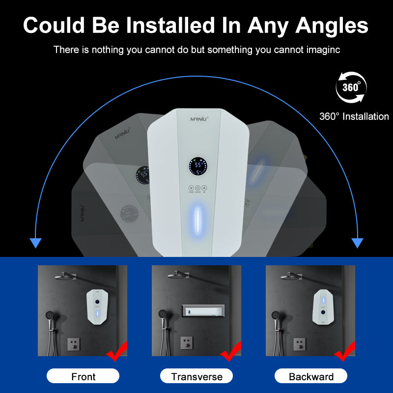 Home Appliance 8.5KW Hot Water Shower Instant Tankless Electric Water Heater Without Water tank