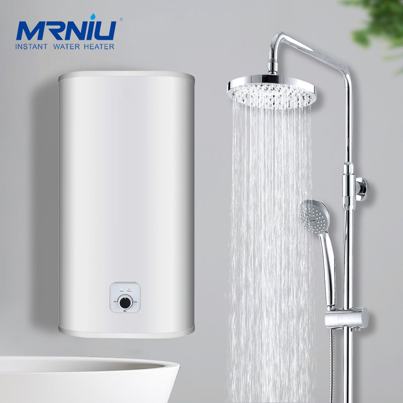 High Quality Vertical 30L 50L 80L 100L Stainless Steel Tank Boiler Storage Electric Hot Water Heater for Bathroom Kitchen Shower