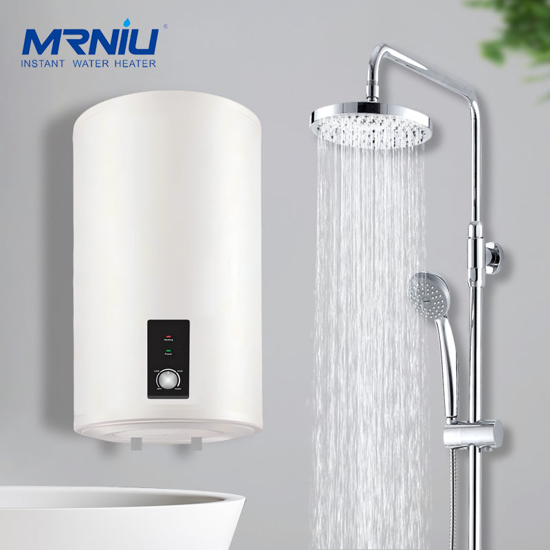 High Quality Vertical 30L 50L 80L 100L Stainless Steel Tank Boiler Storage Electric Hot Water Heater for Bathroom Kitchen Shower