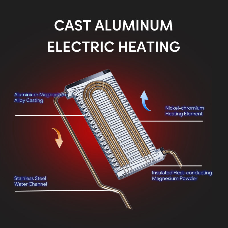 MR.NIU 7kw-8.5kw chauffe eau electrique household shower hot water heater instant electric tankless water heater geyser