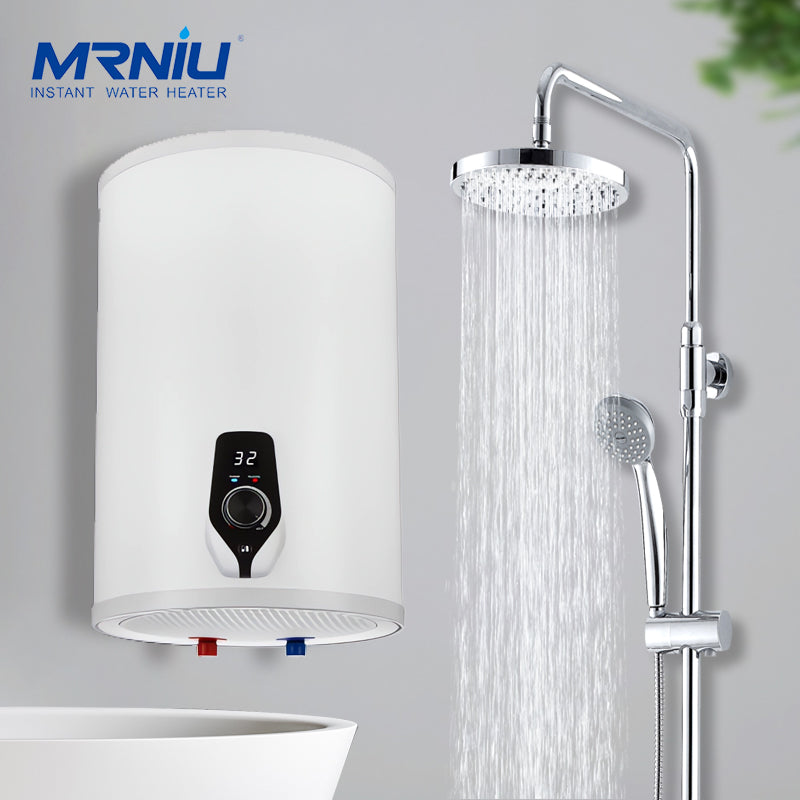High Quality Vertical 30L 50L 80L 100L Stainless Steel Tank Boiler Storage Electric Hot Water Heater for Bathroom Kitchen Shower