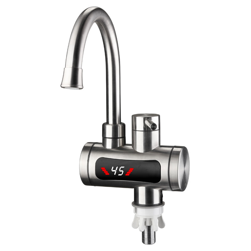 Factory Price 3S Stainless Steel Deck Mounted Instant Water Heater Kitchen Tap Under Sink Water Heater Faucet for House