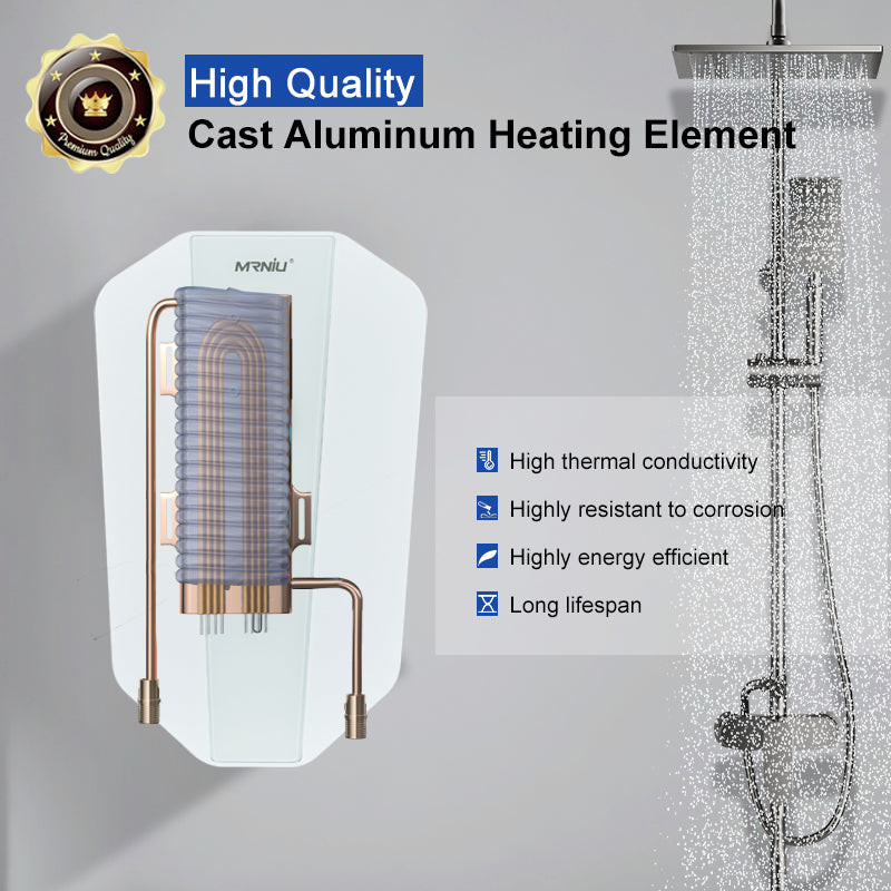 Home Appliance 8.5KW Hot Water Shower Instant Tankless Electric Water Heater Without Water tank