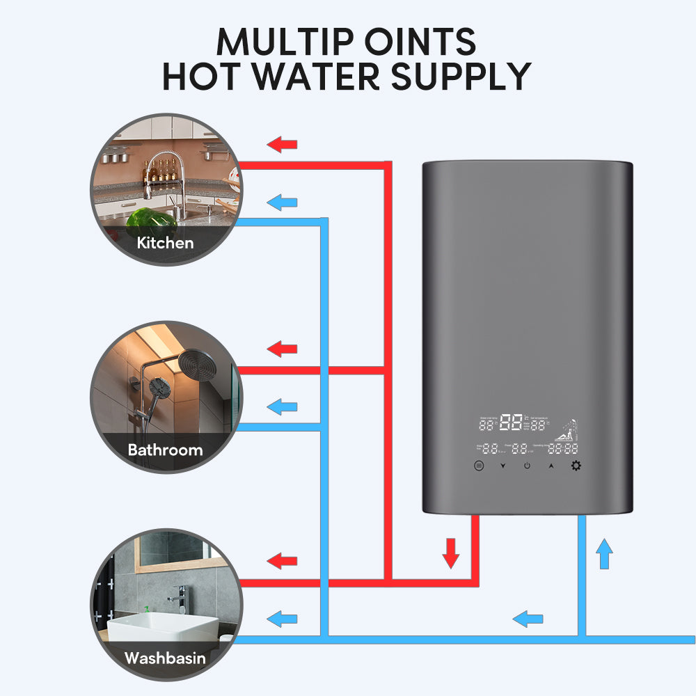 380V Three Phase Instant Water Heater ZN-K24 9kW/12kW/ 15kW/ 18kW/ 21kW/ 24kW