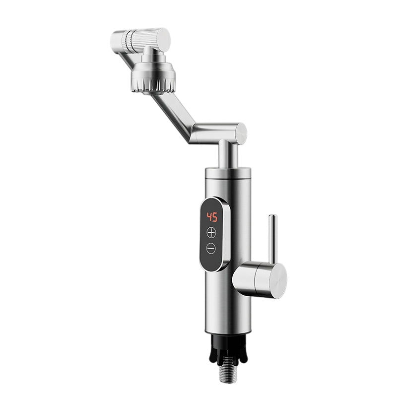 Factory Price 3-5 Seconds Stainless Steel Deck Mounted Instant Water Heater Kitchen Tap on Demand Hot Water Heater Faucet
