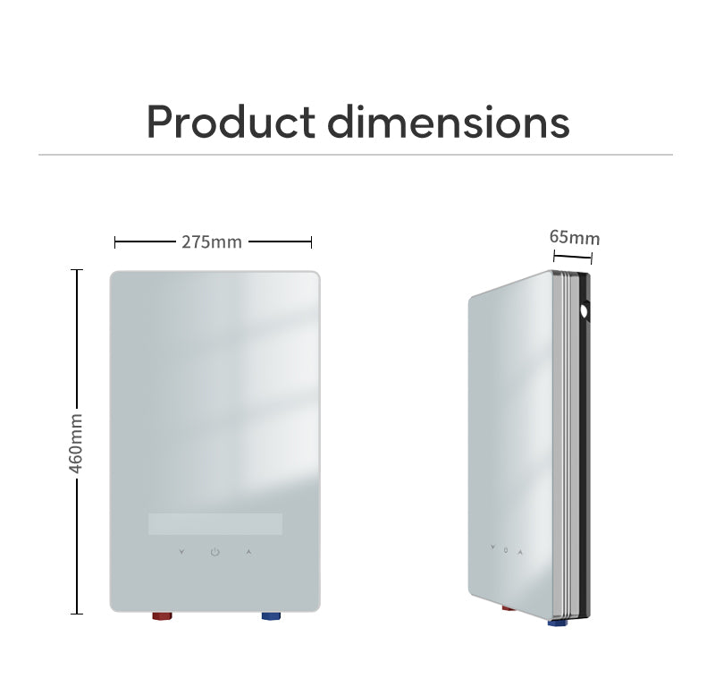220V CE CB 7kW wall mounted bathroom electric shower hot water heater Geyser Instant Electric Water Heater